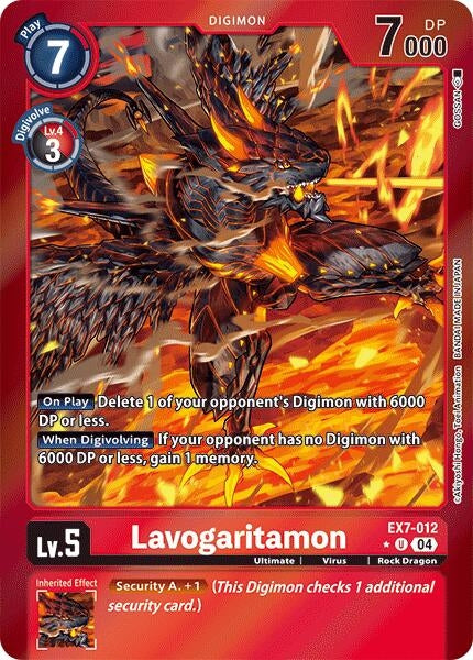Image for Lavogaritamon (Foil) [Digimon LIBERATOR]