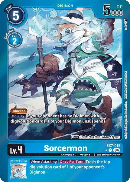 Image for Sorcermon (Foil) [Digimon LIBERATOR]