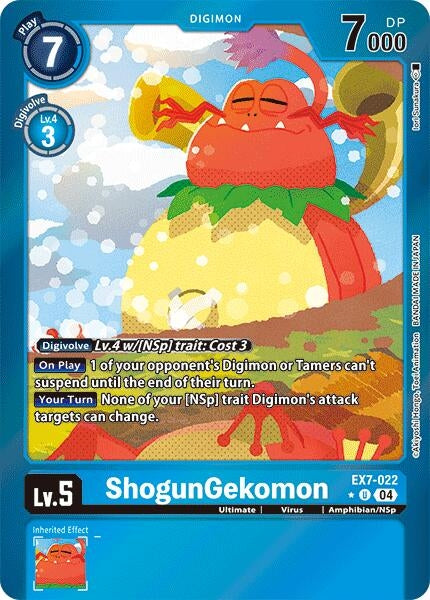 Image for ShogunGekomon (Foil) [Digimon LIBERATOR]