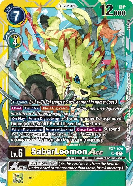 Image for SaberLeomon ACE [Digimon LIBERATOR]