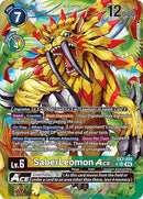 Image for SaberLeomon ACE (Alternate Art) [Digimon LIBERATOR]