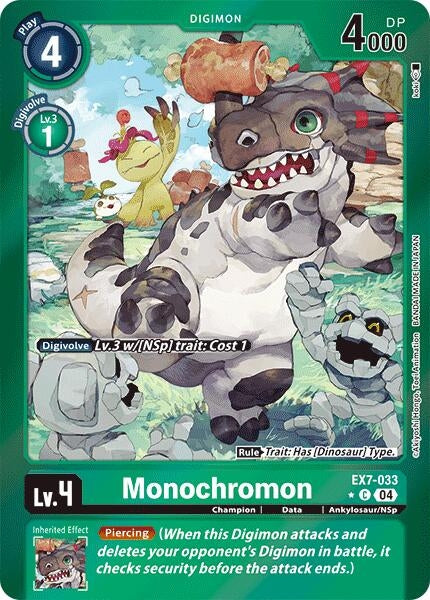 Image for Monochromon (Foil) [Digimon LIBERATOR]