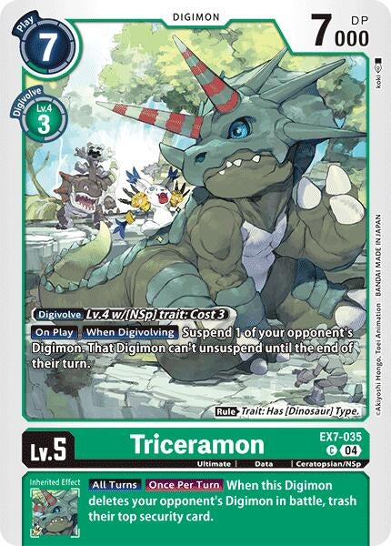Image for Triceramon [Digimon LIBERATOR]