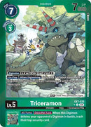 Image for Triceramon (Foil) [Digimon LIBERATOR]
