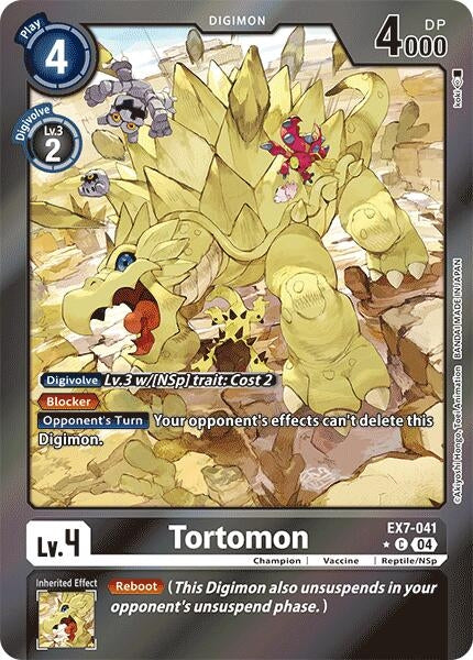 Image for Tortomon (Foil) [Digimon LIBERATOR]