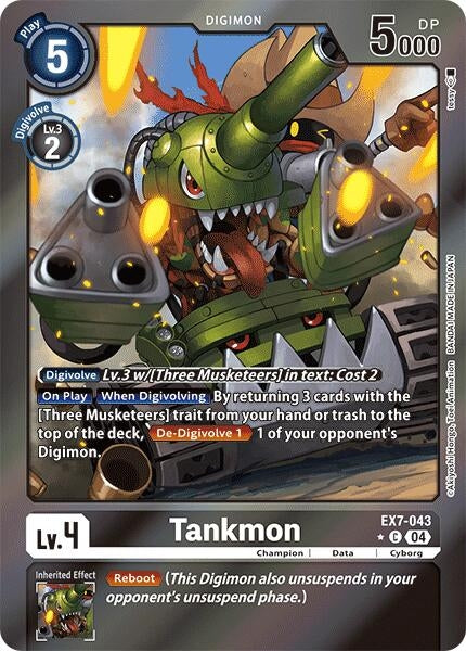 Image for Tankmon (Foil) [Digimon LIBERATOR]