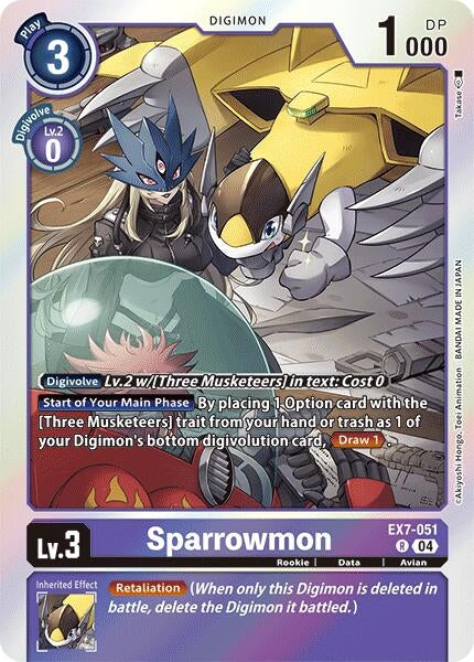 Image for Sparrowmon [Digimon LIBERATOR]