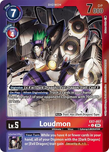 Image for Loudmon (Foil) [Digimon LIBERATOR]