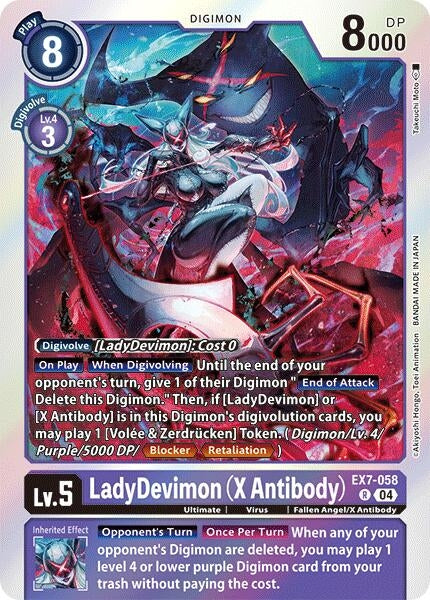 Image for LadyDevimon (X Antibody) [Digimon LIBERATOR]