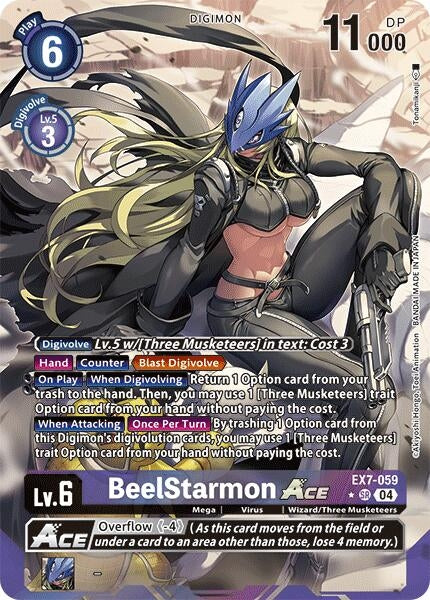 digimon alt art cards BeelStarmon ACE (Alternate Art) [Digimon LIBERATOR]
