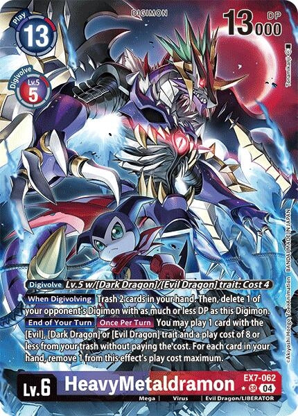 Image for HeavyMetaldramon (Alternate Art) [Digimon LIBERATOR]