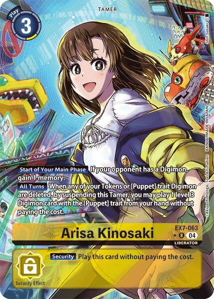 Image for Arisa Kinosaki (Alternate Art) [Digimon LIBERATOR]