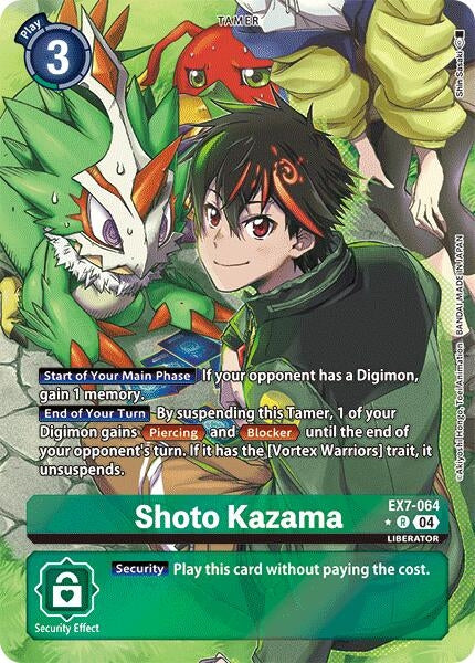 Image for Shoto Kazama (Alternate Art) [Digimon LIBERATOR]
