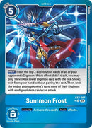 Image for Summon Frost (Foil) [Digimon LIBERATOR]