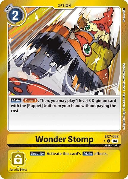 Image for Wonder Stomp (Foil) [Digimon LIBERATOR]