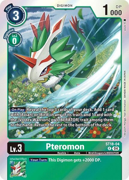 Image for Pteromon [Starter Deck 18: Guardian Vortex]
