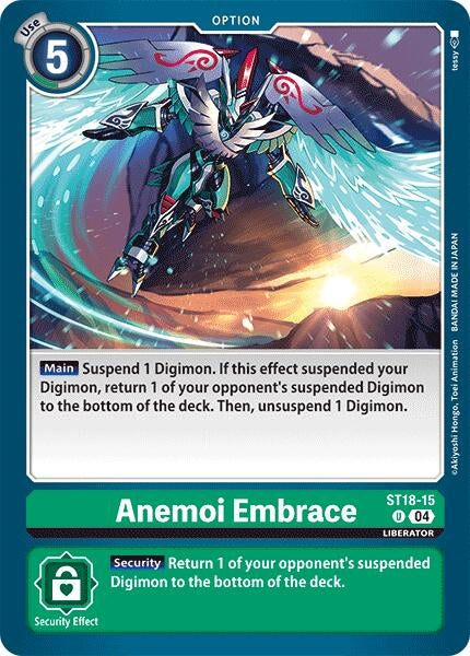 Image for Anemoi Embrace [Starter Deck 18: Guardian Vortex]