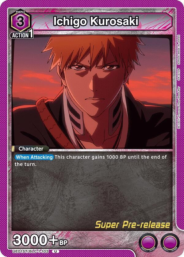 Ichigo Kurosaki 103 (UE01ST/BLC-1-103) [UE01ST PRE]