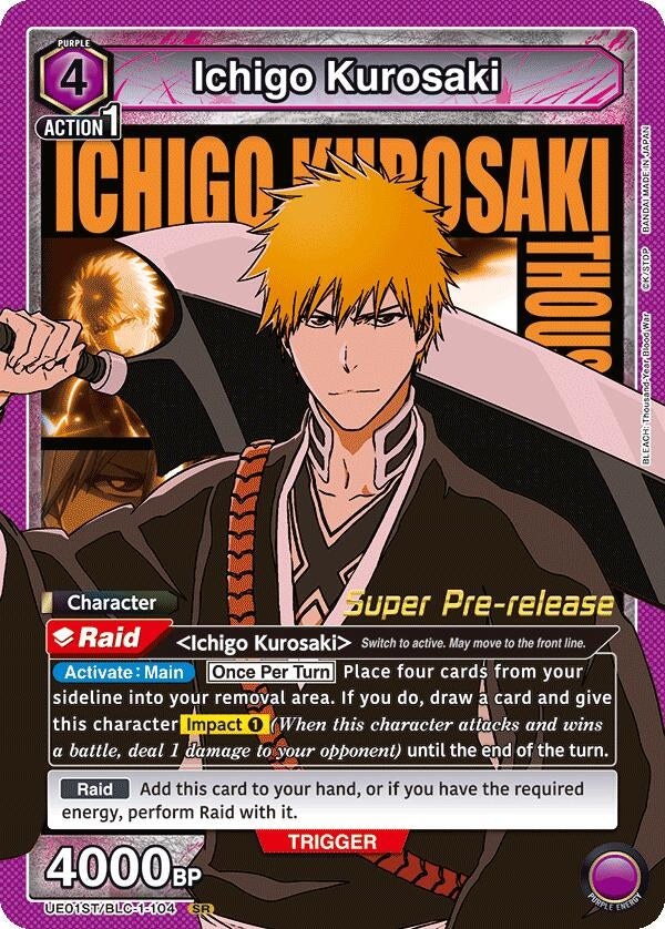 Ichigo Kurosaki 104 (UE01ST/BLC-1-104) [UE01ST PRE]