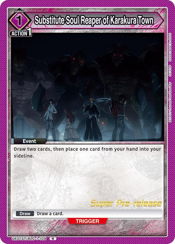 Substitute Soul Reaper of Karakura Town (UE01ST/BLC-1-109) [UE01ST PRE]