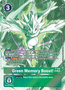 Image for Green Memory Boost! (Starter Deck 18 Exclusive) [Digimon Promotion Cards]