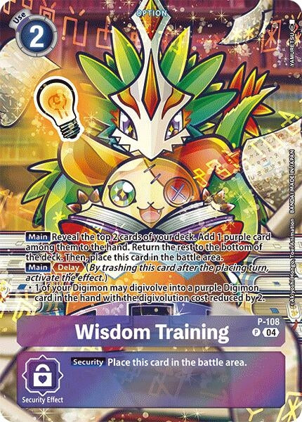 Image for Wisdom Training (Starter Deck 18 Exclusive) [Digimon Promotion Cards]