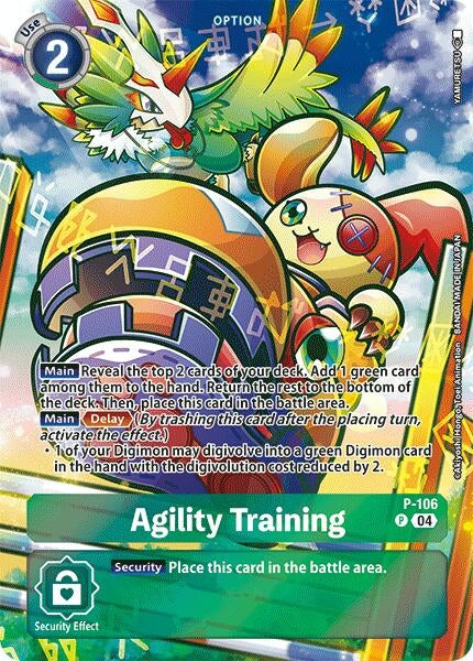 Image for Agility Training (Starter Deck 19 Exclusive) [Digimon Promotion Cards]