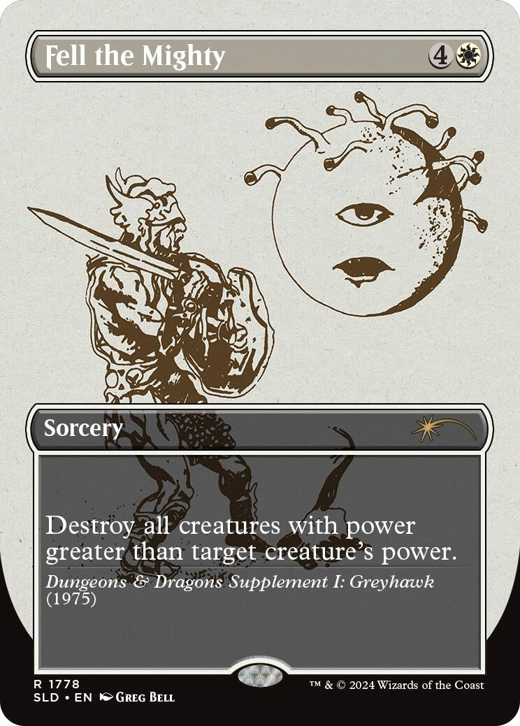 Fell the Mighty (1778) [SLD]