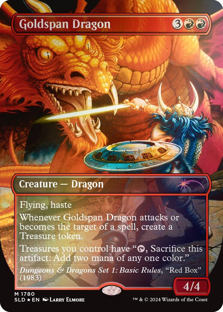 Goldspan Dragon Rainbow Foil (1780) [SLD]