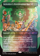 Beholders Petrification Ray Blood Money Rainbow Foil (1789) [SLD]