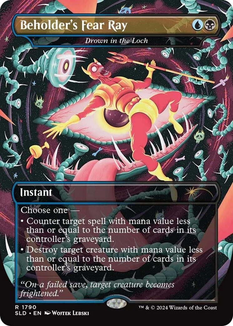 Beholders Fear Ray Drown in the Loch (1790) [SLD]