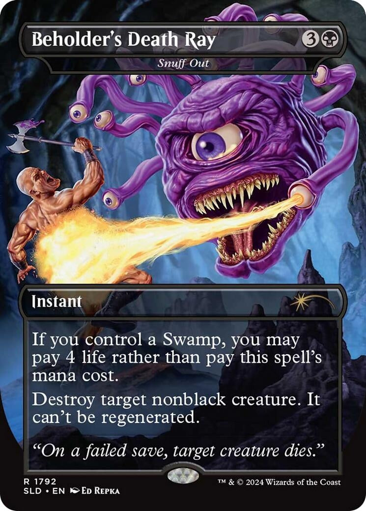 Beholders Death Ray Snuff Out (1792) [SLD]