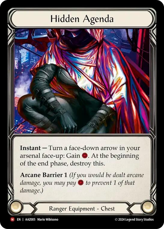 Image for Hidden Agenda (Purple) [Armory Deck: Azalea]