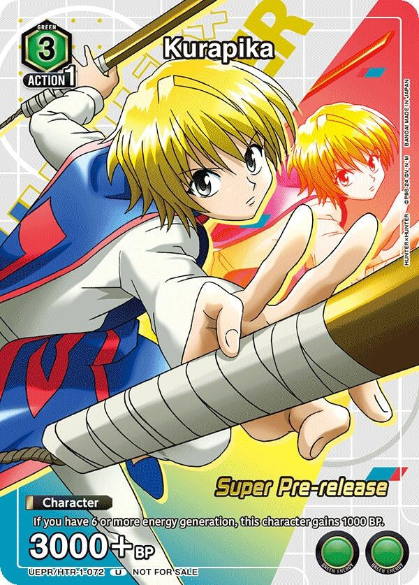 Kurapika Super Pre Release Event Participation (UE02ST/HTR-1-072) [UE02ST PRE]
