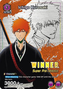 Ichigo Kurosaki Super Pre Release Winner (UE01ST/BLC-1-103) [UE01ST PRE]