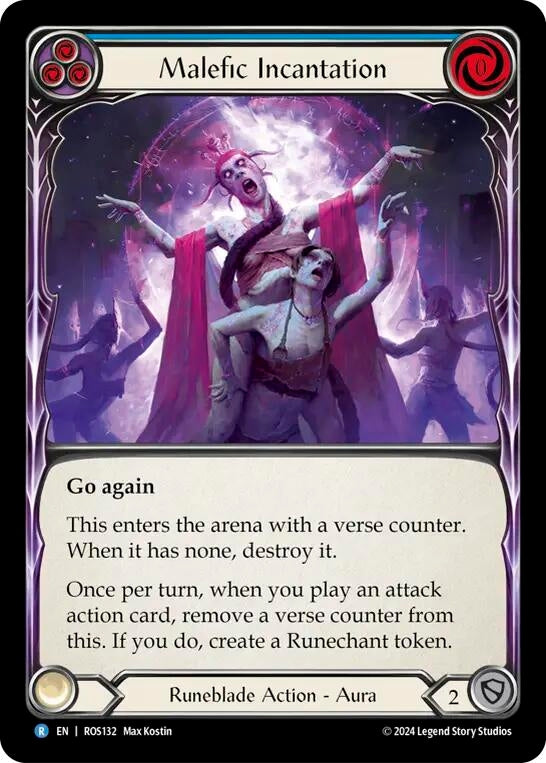 Image for Malefic Incantation (Blue) [Rosetta]