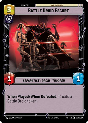 Image for Battle Droid Escort [Twilight of the Republic]