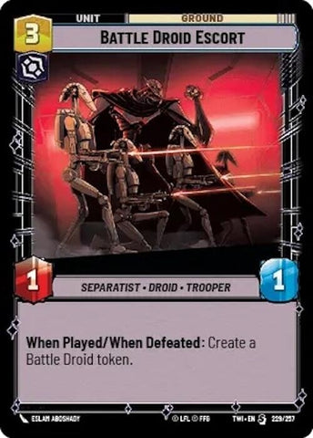 Battle Droid Escort (229/257) [TOR]