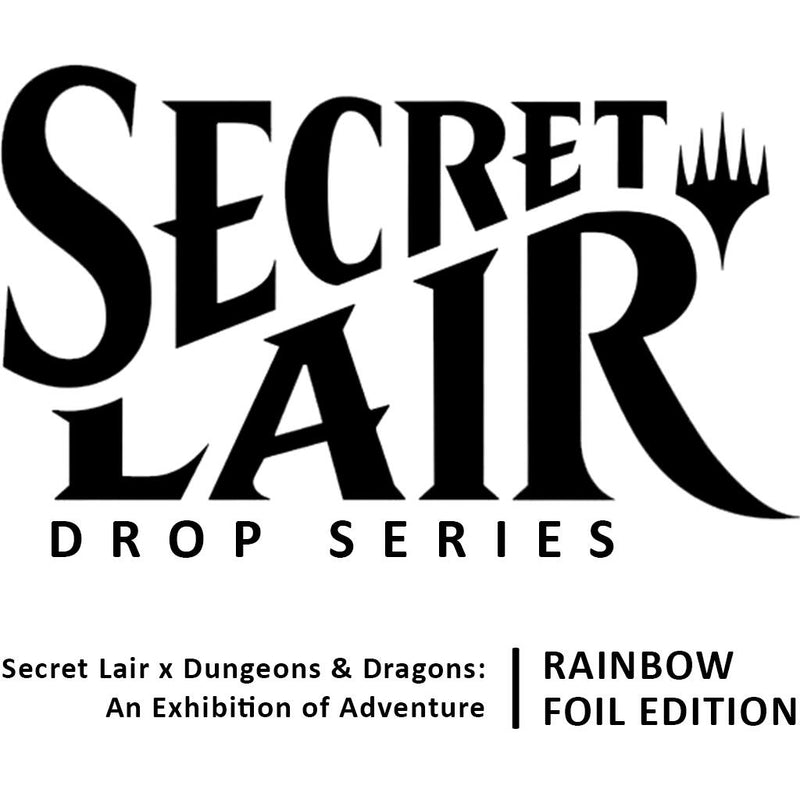 Secret Lair Drop Secret Lair x Dungeons and Dragons An Exhibition of Adventure Rainbow Foil Edition [SLD]