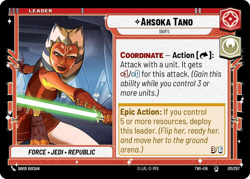 Image for Ashoka Tano - Snips [Twilight of the Republic]