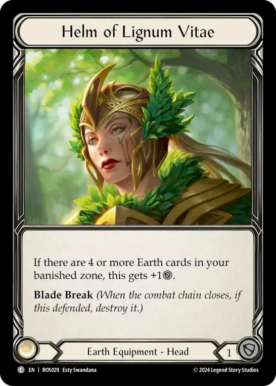 Image for Helm of Lignum Vitae [Rosetta]