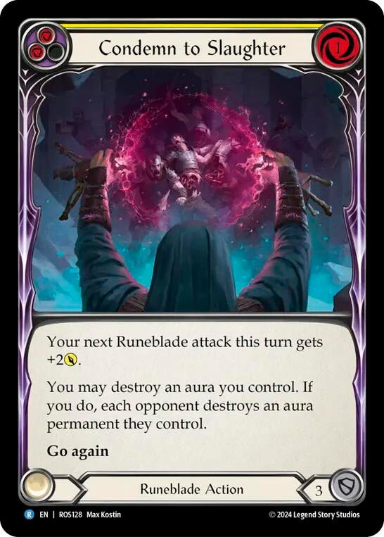 Image for Condemn to Slaughter (Yellow) [Rosetta]
