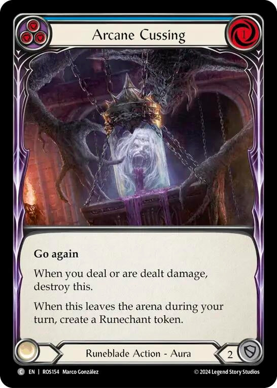 Image for Arcane Cussing (Blue) [Rosetta]