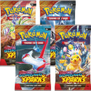 Image for Surging Sparks Booster Pack Art Bundle [Set of 4] [SV08]