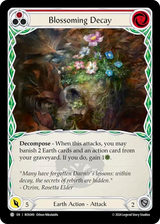 Image for Blossoming Decay (Red) [Rosetta]