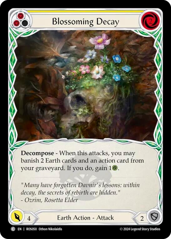 Image for Blossoming Decay (Yellow) [Rosetta]