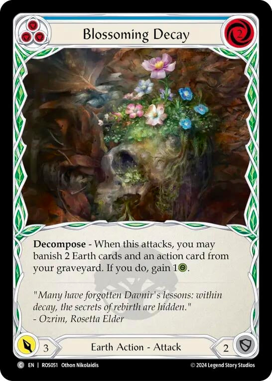 Image for Blossoming Decay (Blue) [Rosetta]