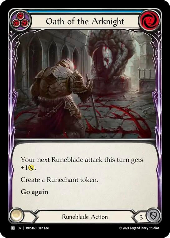Image for Oath of the Arknight (Blue) [Rosetta]