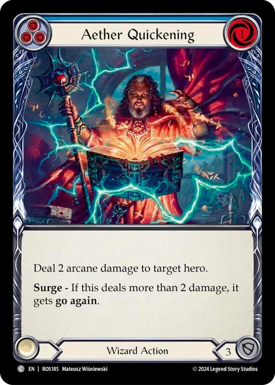 Image for Aether Quickening (Blue) [Rosetta]