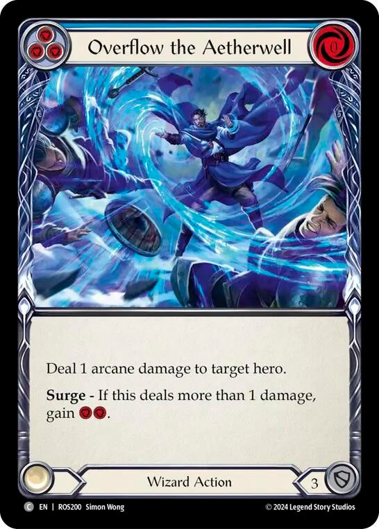 Image for Overflow the Aetherwell (Blue) [Rosetta]
